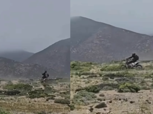 Motociclistas arrasan el Desierto Florido y desatan ola de indignación